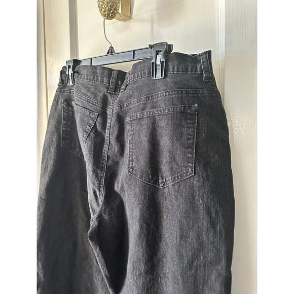 Gloria Vanderbilt Women’s size 14 dark gray cropped jeans - Picture 6 of 6